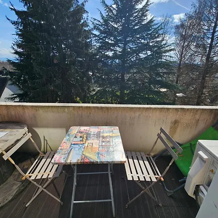 L'hippique - Parking - Vue Pyrenees - Balcon דירה *