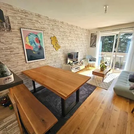 L'hippique - Parking - Vue Pyrenees - Balcon 아파트 포